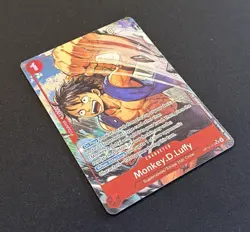 One Piece TCG OP14-013 Monkey .D. Luffy AA Alt Art Card Game CCG English NM - Image 4