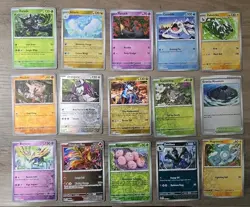Pokemon TCG Surging Sparks 15 Card Reverse Holo Lot NM - Image 1