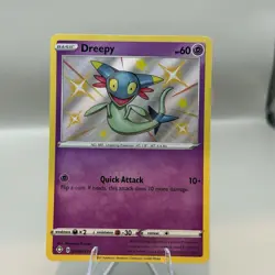 Dreepy SV060/SV122 Shining Fates Shiny Vault Shiny Holo Rare Pokemon Card TCG NM - Image 1