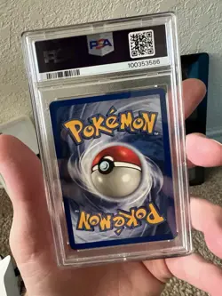 1999 Pokemon TCG Jungle Snorlax Holo Card #11 PSA 9 - Image 2