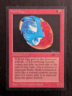 Rukh Egg (a) * ARABIAN NIGHTS * NM-MT * Magic the Gathering MtG - Image 1
