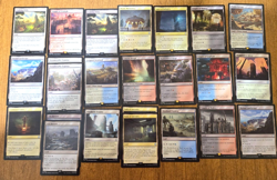 Magic The Gathering, MTG, Fallout PIP, 25 land Lot NM/Mint - Image 1
