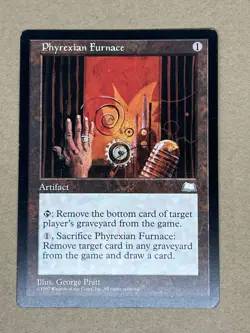 Phyrexian Furnace X2 MTG Weatherlight LP Magic The Gathering - Image 2