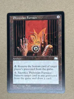Phyrexian Furnace X2 MTG Weatherlight LP Magic The Gathering - Image 4