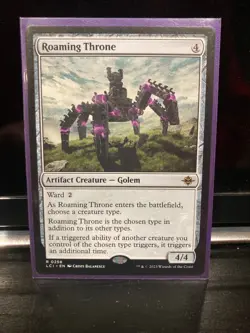 MTG Roaming Throne - NM Regular Art Regular Rare - LCI 0258 - Image 1