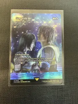 MTG Magic The Gathering Stay With Me Rhystic Study Showcase Foil #0031 Unplayed - Image 1