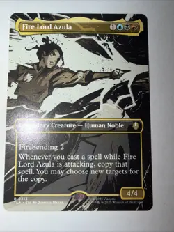 Fire Lord Azula (0313) (Borderless) Avatar: The Last Airbender Regular MTG - Image 1