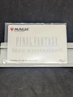 Sage's Nouliths FRENCH ART SERIES GOLD STAMPED X1 LP Final Fantasy MTG - Image 2