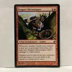 MTG Boggart Shenanigans Magic: The Gathering Lorwyn Uncommon #155 - Image 1