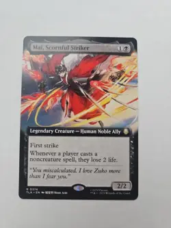 Mai, Scornful Striker (Extended Art) Avatar: The Last Airbender Regular - Image 1