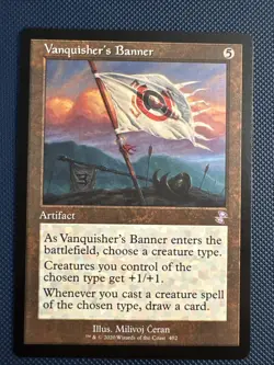 MTG Vanquisher's Banner - Time Spiral: Remastered (TSR) NM - Image 1