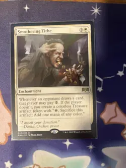 Smothering Tithe Promo Pack: Throne of Eldraine Regular - Image 1