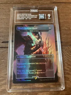 Clive's Invictus Blade - Blade of Selves (Rainbow Foil) - (SLD) MTG TAG 9 - Image 1