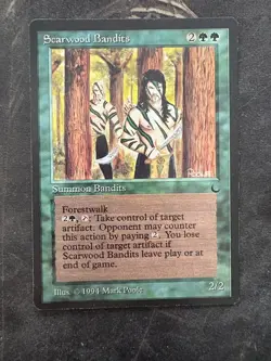 *** THE DARK Scarwood Bandits *** EX-NM Clean! - DUTY FREE MtG Magic - Image 1