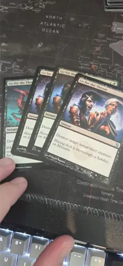 MTG Go for the Throat x4 - Image 1
