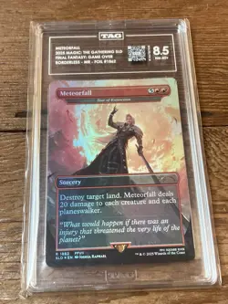 Meteorfall - Star of Extinction (1862 Foil) - (SLD) MTG TAG 8.5 - Image 1