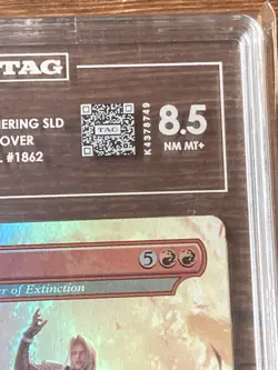 Meteorfall - Star of Extinction (1862 Foil) - (SLD) MTG TAG 8.5 - Image 2