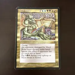 MTG: Nicol Bolas - Legends - English - OG Commander - Ships Free - LP - - Image 1