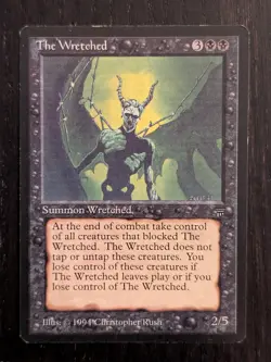 The Wretched * LEGENDS * LP * Magic the Gathering MtG - Image 1