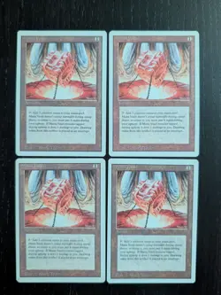 Mana Vault Set of 4 * REVISED * NM/MT * Magic the Gathering MtG - Image 1