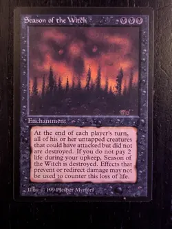 Season of the Witch * THE DARK * NM/MT * Magic the Gathering MtG - Image 1