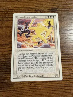 MTG Magic The Gathering Personal Incarnation Rare find! - Image 1