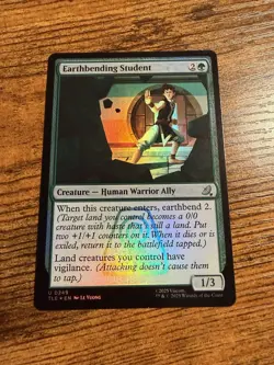 MTG Magic The Gathering Avatar Earthbending Student Eternal TOUGH Pull - Image 1