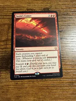 MTG Magic The Gathering Avatar Sozin's Comet Mythic - Image 1