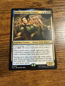 MTG Magic The Gathering Avatar Rare Azula Cunning Usurper - Image 1