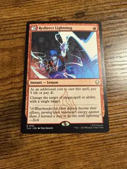 MTG Magic The Gathering Avatar Rare Redirect Lightning - Image 1