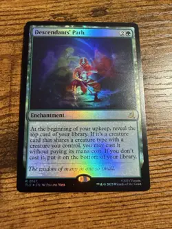 MTG Magic The Gathering Avatar Rare FOIL Eternal Descendant's Path - Image 1