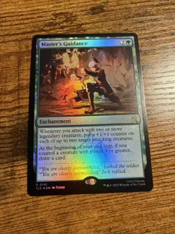 MTG Magic The Gathering Avatar Rare FOIL Eternal Master's Guidance - Image 1