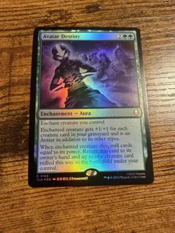 MTG Magic The Gathering Avatar Rare FOIL Avatar Destiny - Image 1