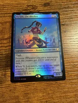 MTG Magic The Gathering Avatar Rare FOIL Ty Lee Chi Blocker - Image 1