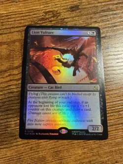 MTG Magic The Gathering Avatar Rare FOIL Lion Vulture - Image 1