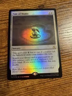 MTG Magic The Gathering Avatar Rare FOIL Eternal Tale of Momo - Image 1