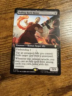 MTG Magic The Gathering Avatar Extended Art Boiling Rock Rioter - Image 1