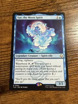 MTG Magic The Gathering Avatar Rare Yue the Moon Spirit - Image 1