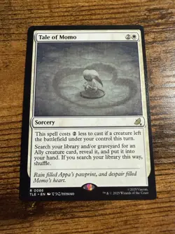 MTG Magic The Gathering Avatar Rare Tale of Momo - Image 1