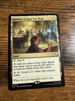 MTG Magic The Gathering Avatar Rare Jasmine Dragon Tea Shop - Image 1