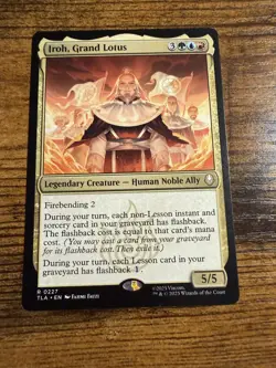 MTG Magic The Gathering Avatar Rare Iroh Grand Lotus - Image 1