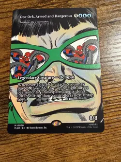 MTG Spider-Man Eternal Legal Borderless Doc Ock Armed and Dangerous - Image 1