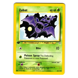 ZUBAT 59/64 1ST EDITION NEO REVELATION POKEMON TCG - Image 1