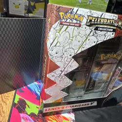 Pokemon TCG - Celebrations - Lance's Charizard V Collection Box - NEW/ Sealed - Image 2