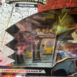 Pokemon TCG - Celebrations - Lance's Charizard V Collection Box - NEW/ Sealed - Image 3