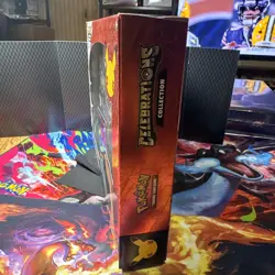 Pokemon TCG - Celebrations - Lance's Charizard V Collection Box - NEW/ Sealed - Image 5