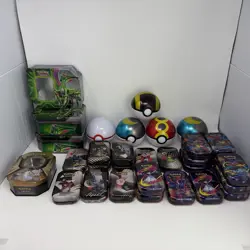 Pokemon TCG - 32 EMPTY Collector Tins - NO Packs/Cards - Image 1