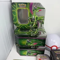 Pokemon TCG - 32 EMPTY Collector Tins - NO Packs/Cards - Image 2