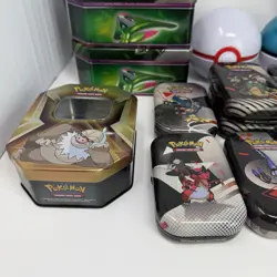 Pokemon TCG - 32 EMPTY Collector Tins - NO Packs/Cards - Image 4