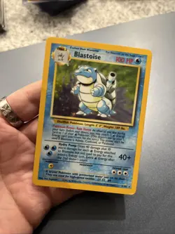 Pokemon TCG Blastoise 002/102 Base Set Holo - Image 2